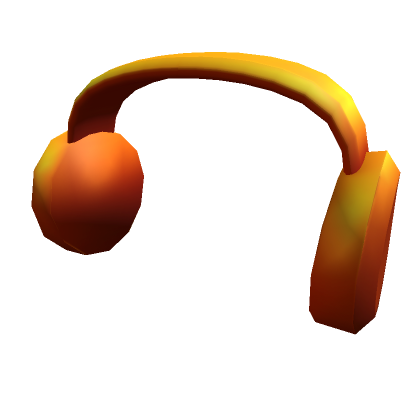 Roblox Item Special Golden Headphones