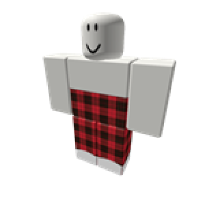 Red Plaid Pants - Roblox