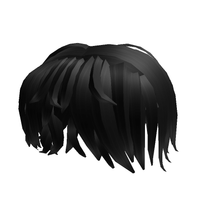 Messy Black Hair | Roblox Item - Rolimon's