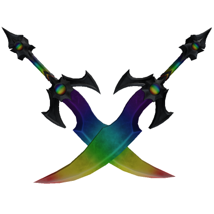 Dual Rainbow Monster Sword's Code & Price - RblxTrade