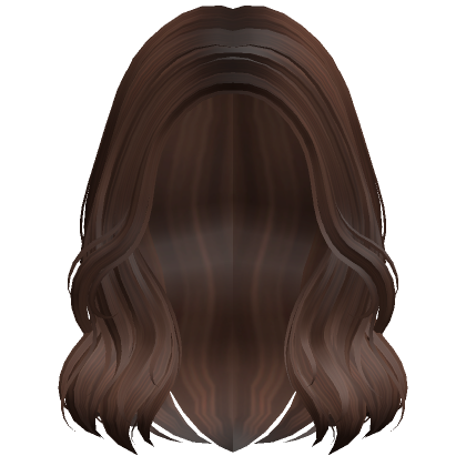 Short Wavy Autumn Girl Hair (Brown) - Roblox