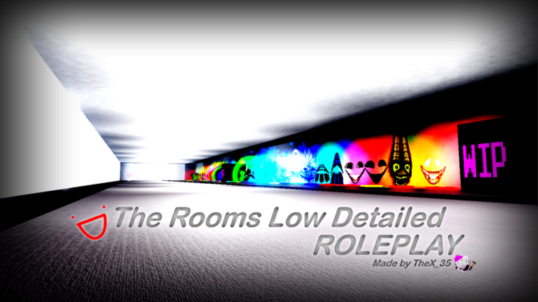 The Rooms Low Detailed Roleplay - Roblox