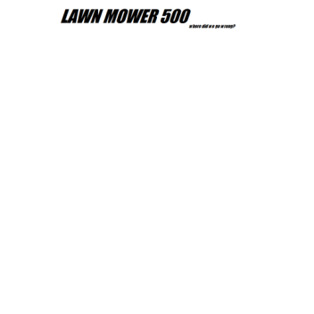 Lawn mower 500