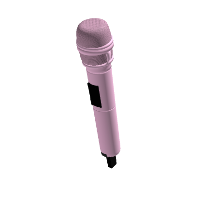 Pink Kpop Idol Handheld Microphone | Roblox Item - Rolimon's