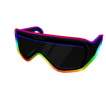 Rainbow Cartoony VR Goggles's Code & Price - RblxTrade