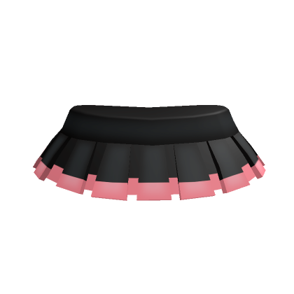 Pink pleated skirt roblox id store