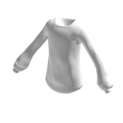 White Oversized Sweater's Code & Price - RblxTrade