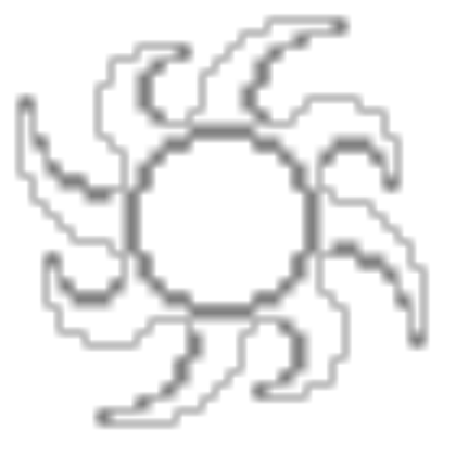 Spawn Logo (Pixelated)