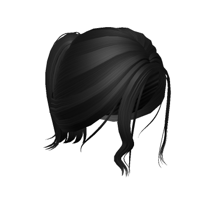 Roblox Item Black Cheap Y2K Pretty Ponytail 