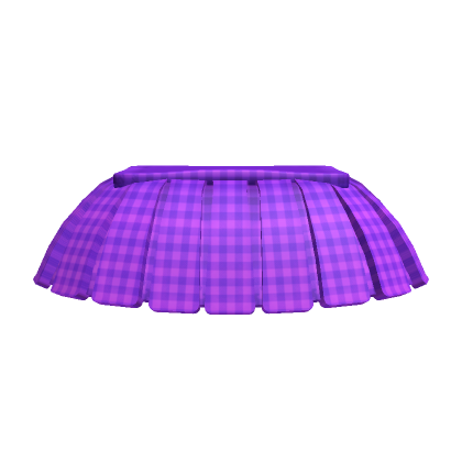 Purple plaid tennis skirt 2025