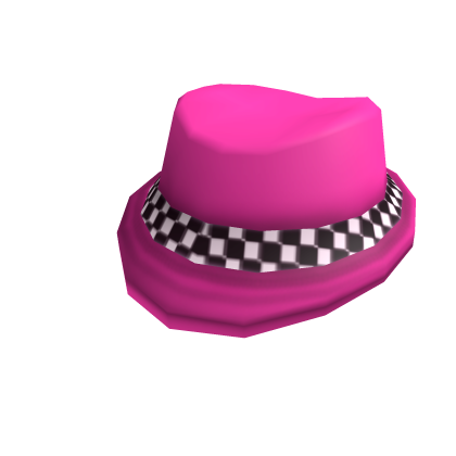 Roblox Item Tweedsuit's Neon Pink Fedora