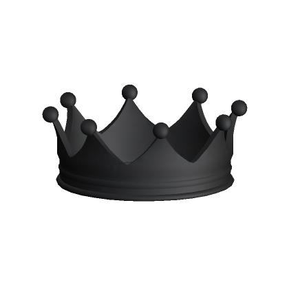 Roblox Item crown (hair fitted)