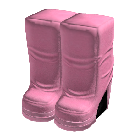 Roblox Item (3.0) Pink Thigh High Boots