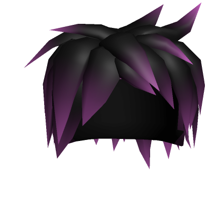 Roblox Item Pink-Tipped Emo Hair
