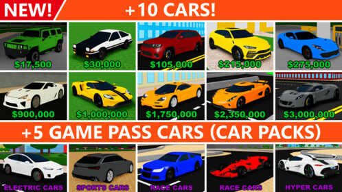 Top 10 Cars That Are Coming To Car Dealership Tycoon!!! 