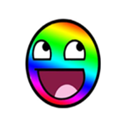 Rainbow epic face - Roblox