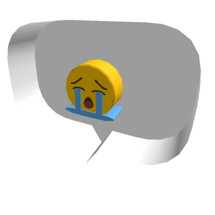 Sob Speech Bubble | Roblox Item - Rolimon's