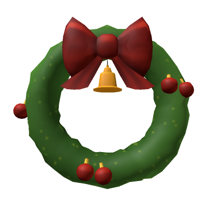 Roblox Item Christmas Head Wreath