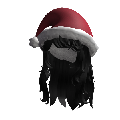 Christmas Santa Hat Y2K Hair