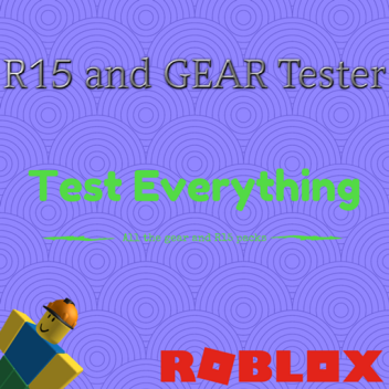 (R 15) AND GEAR TESTER (NEW)