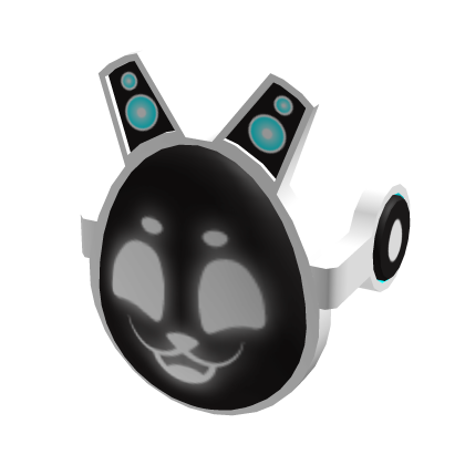 Digital Bunny Mask | Roblox Item - Rolimon's