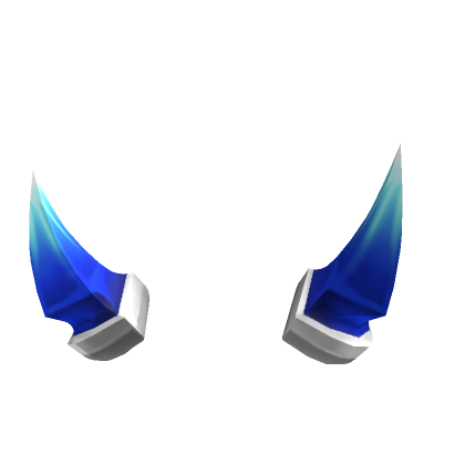 Roblox Item Blue Horns of the Dragon