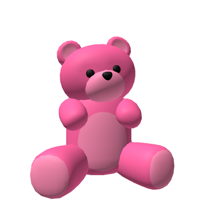 Pink Cuddly Teddy Bear | Roblox Item - Rolimon's