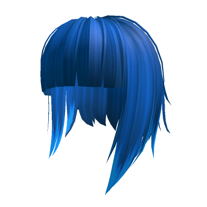 Roblox Item Emo Hair [Blue]