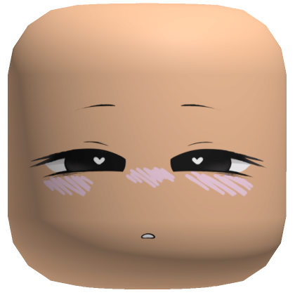 Blushing Heart Eyes [Beige] | Roblox Item - Rolimon's