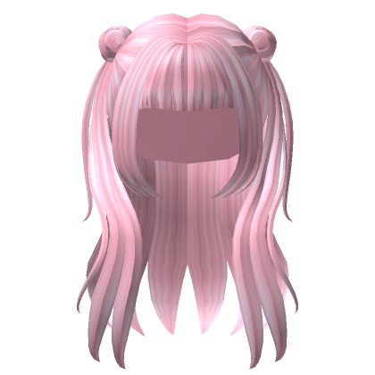 Roblox Item Pastel Pink Kawaii Cheerleader Hair