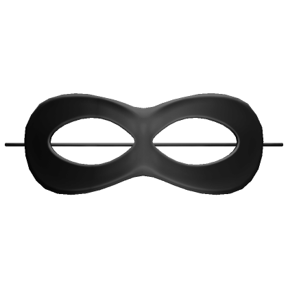Dark Grey Superhero Mask (Low) - Roblox