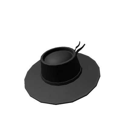 Roblox Item Wide Duelist's Brimmed Hat