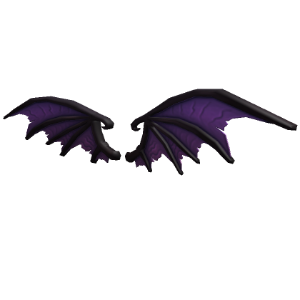 Purple Bat Wings | Roblox Item - Rolimon's