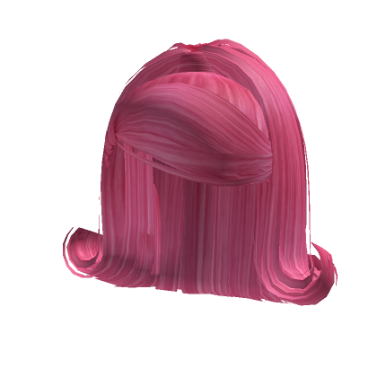 Roblox Item Vintage Ponytail Hot Pink