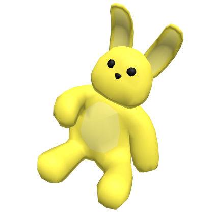 Roblox Item Pastel Yellow Back Bunny
