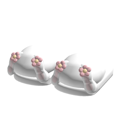 Roblox online bunny slippers