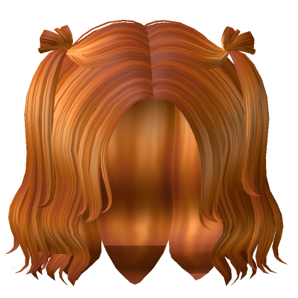 Roblox Item Cheap Preppy Pigtails (Ginger)