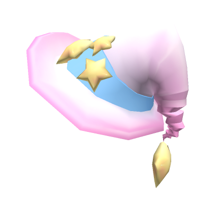 Star Witch Hat Cotton Candy | Roblox Item - Rolimon's
