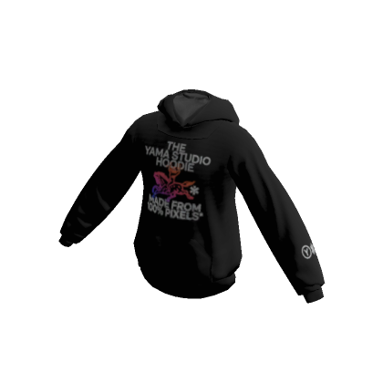 Champion black hoodie roblox shop