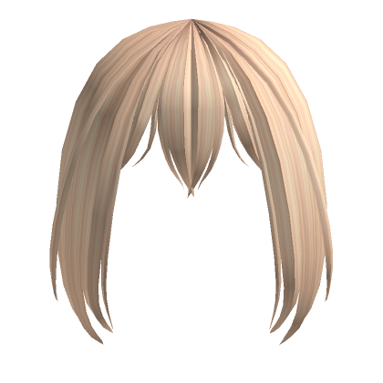 Straight messy anime hair's Code & Price - RblxTrade