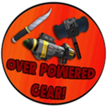Overpowered Gear Card - Roblox