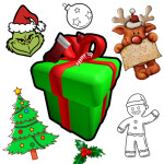 Gift Box of Jolly Christmas Times Claim