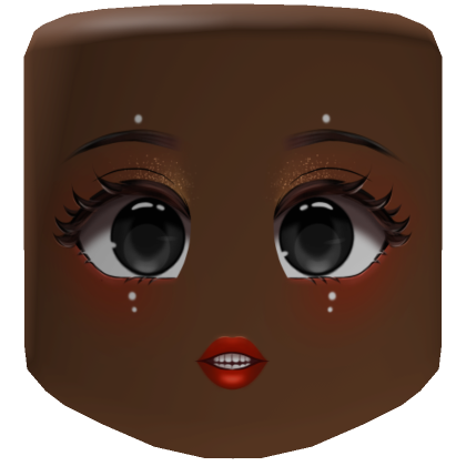 White Goth Crying Girl Face's Code & Price - RblxTrade