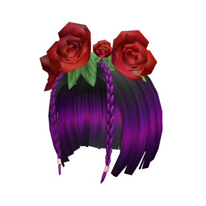 Ready go to ... https://www.roblox.com/catalog/15465308855/LOCS-Rose-Crown-Collection-in-Purple-w-Black [ LOC'S 