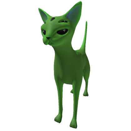 Green Alien Cat | Roblox Item - Rolimon's