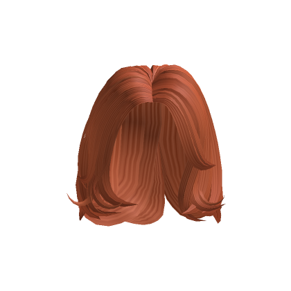 Roblox Item Layered Shaggy Short Hair (Ginger)