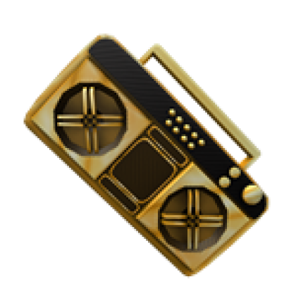 Golden Radio Roblox