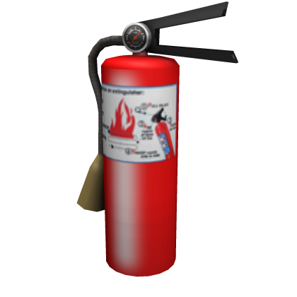 Roblox Item Fire Extinguisher