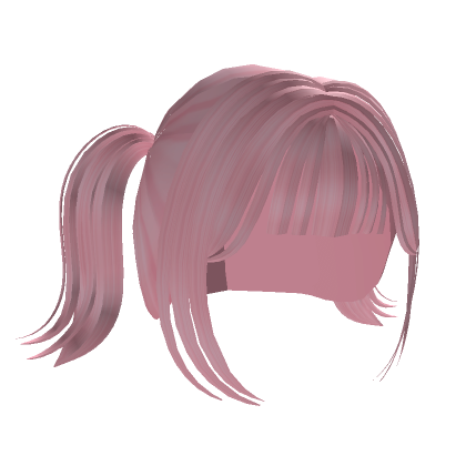Cute Short Pink Hair (Lower) - Roblox