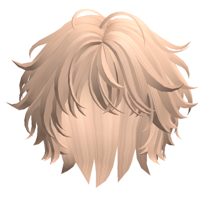 Anime Boy Messy Blonde Hairstyle Blonde 0.2's Code & Price - RblxTrade